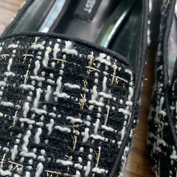 Nine West Womens Abay 2 Black Smoking Loafers size 5.5 NWB - Picture 5 of 9